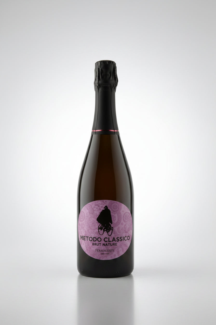 Lambrusco dell'Emilia rosé metodo classico brut nature 60 mesi