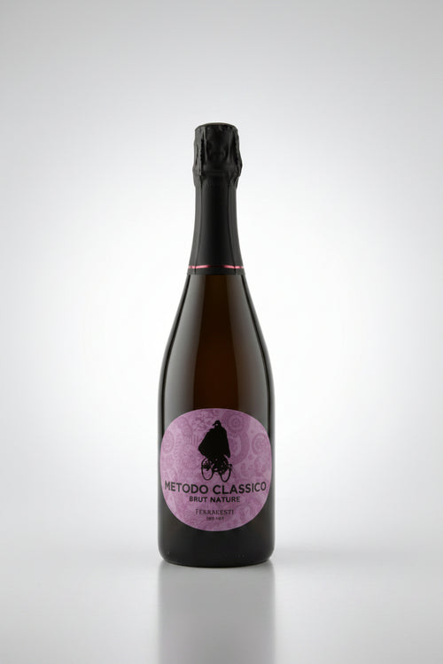 Lambrusco dell'Emilia rosé metodo classico brut nature 60 mesi